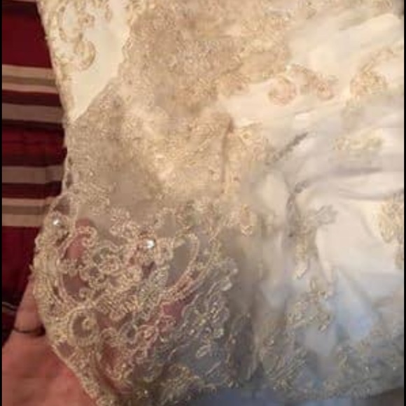 Vintage Bridal/Wedding Gown - Picture 6 of 7